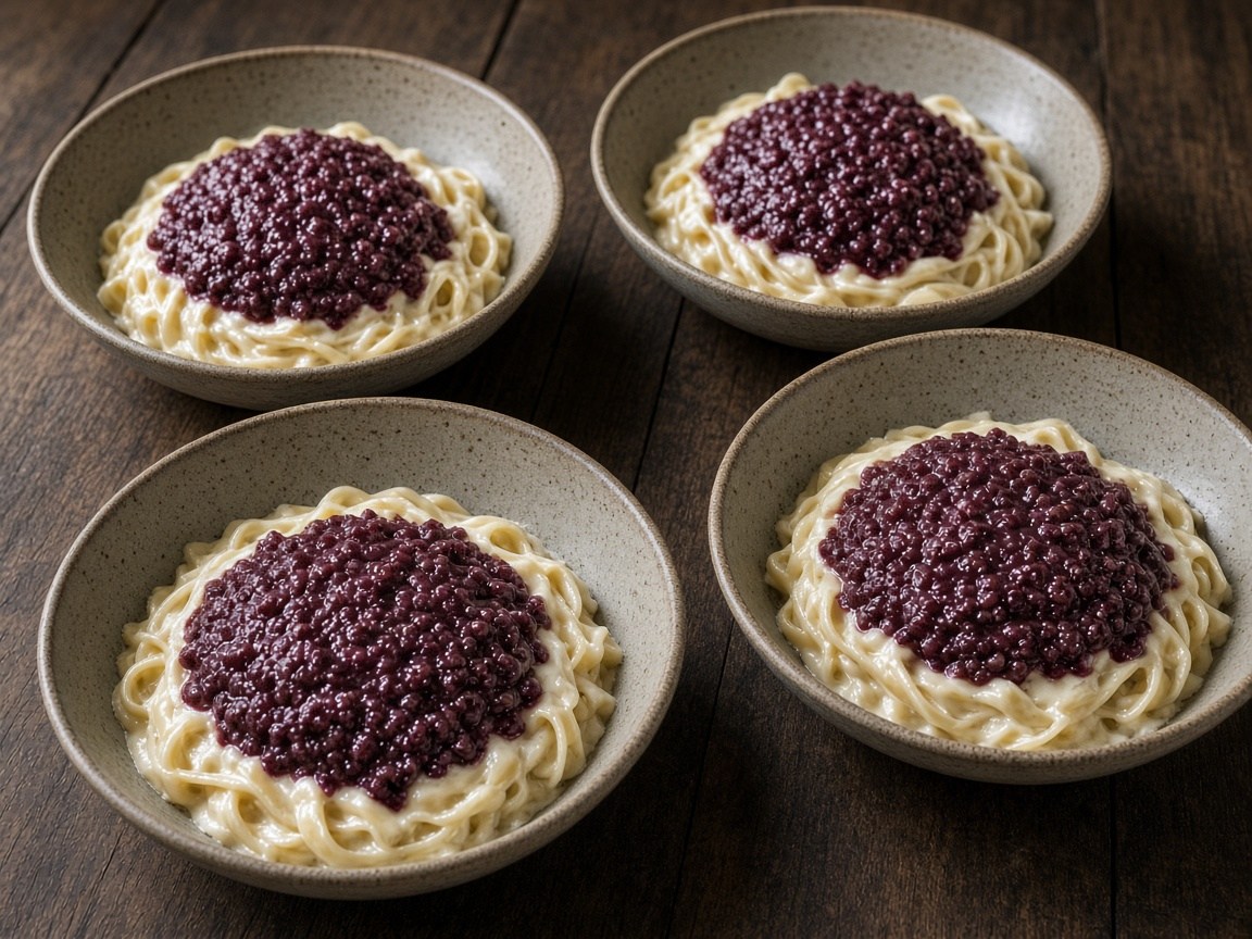 Reindeer bolognese with cream