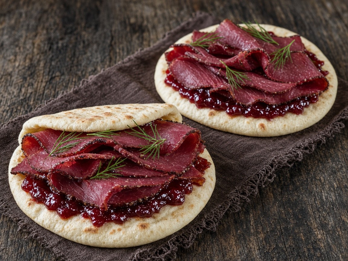 Reindeer pastrami