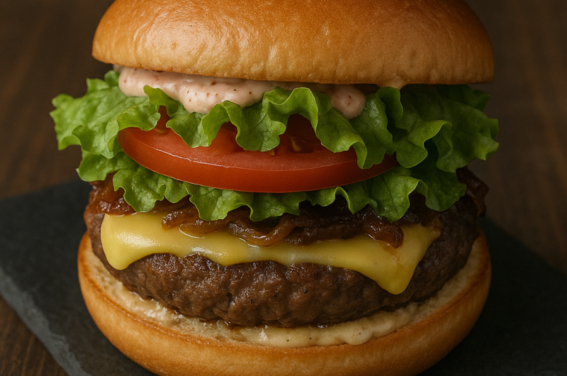 Reindeer Meat Burger