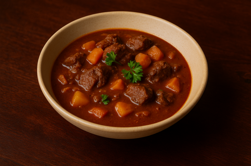 Braised Reindeer Osso Buco in Red Wine 